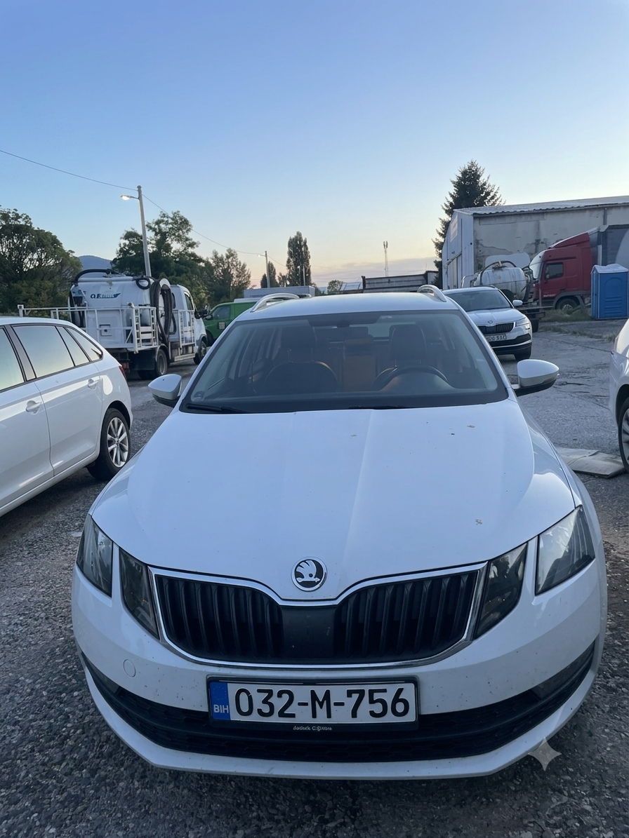 Škoda Octavia — rent a car Sarajevo